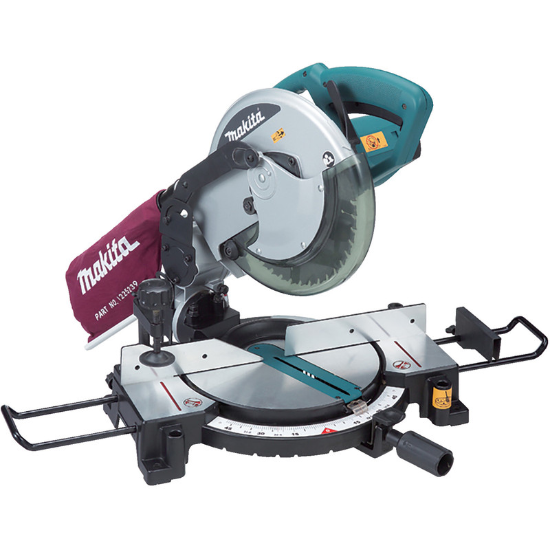 Makita 255mm 1500W Single Bevel Mitre Saw
